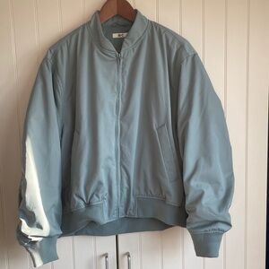 Uniqlo women's sea green Bomber Jacket